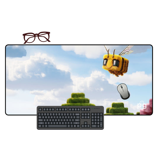 Minecraft Flying Bee - XXL and XXXXL Mouse Pad - PixelGears