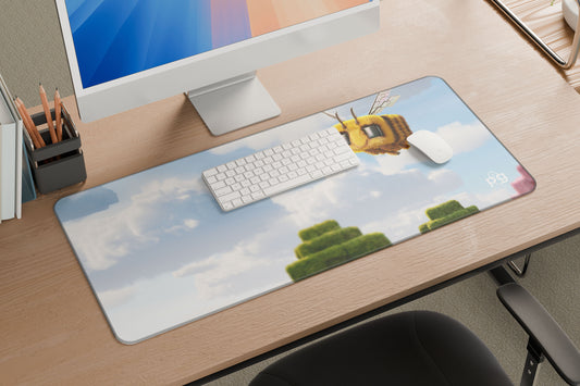 Minecraft Flying Bee - XXL and XXXXL Mouse Pad - PixelGears