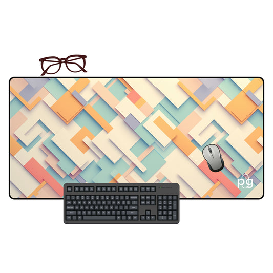 Minimalist Geometric Design - XXL and XXXXL Mouse Pad - PixelGears
