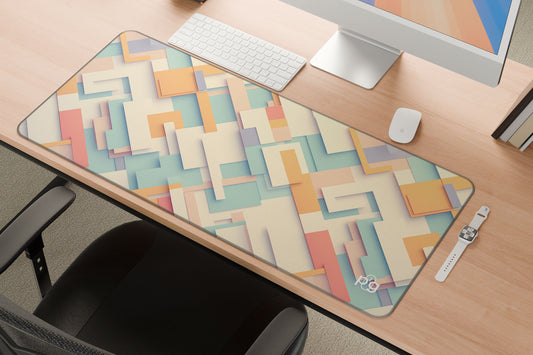 Minimalist Geometric Design - XXL and XXXXL Mouse Pad - PixelGears