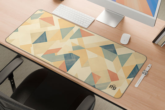 Minimalist Geometric Pattern - XXL and XXXXL Mouse Pad - PixelGears