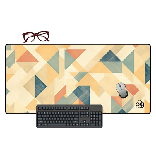 Minimalist Geometric Pattern - XXL and XXXXL Mouse Pad - PixelGears