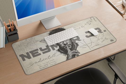 Neymar Jr. Tech Sketch - XXL and XXXXL Mouse Pad - PixelGears