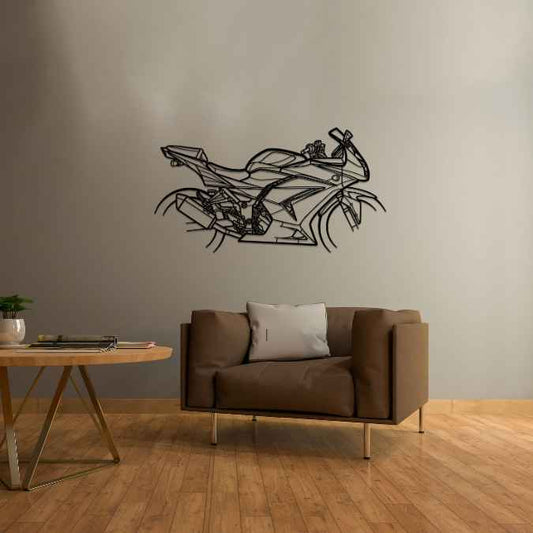 Ninja EX250R Metal Wall Art Bike Silhouettes | Wall Decor | Gift For Men - Pixelgears
