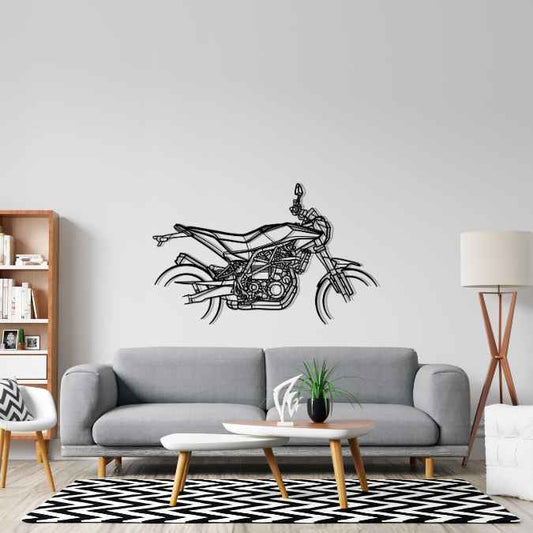 Nuda 900R Metal Wall Art Bike Silhouettes | Wall Decor | Gift For Men - Pixelgears