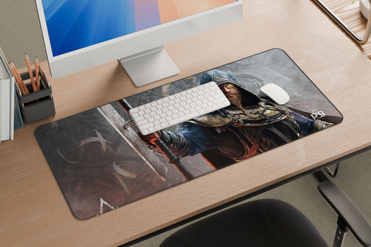 Odin Assassins Creed Valhalla Dawn Of Ragnarok - XXL and XXXXL Mouse Pad - PixelGears