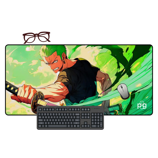 One Piece Zoro - XXL and XXXXL Mouse Pad - PixelGears