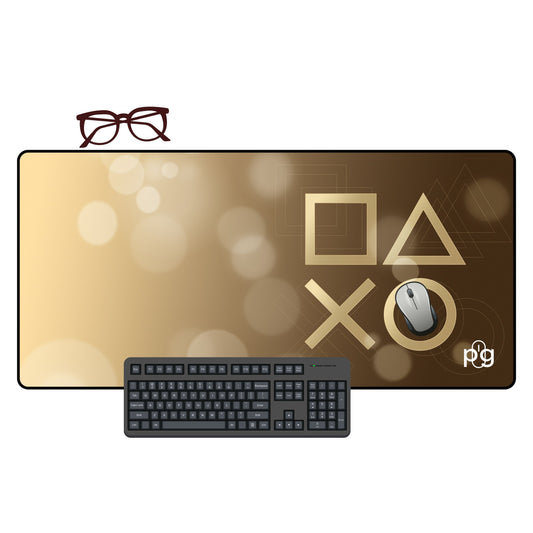 PlayStation controller Iconic Symbols - XXL and XXXXL Mouse Pad - PixelGears