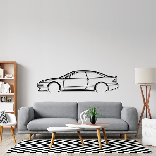 Ford Probe GT Metal Wall Art Car Silhouette | Personalized Car Gift For Men - PixelGears