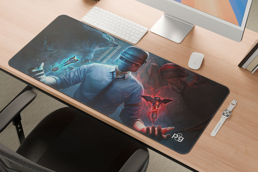 Pubg Helmet Key Art - XXL and XXXXL Mouse Pad - PixelGears