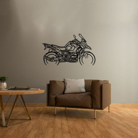 R1250 GSA Silhouette Metal Bike Silhouettes | Wall Decor | Gift For Men - Pixelgears