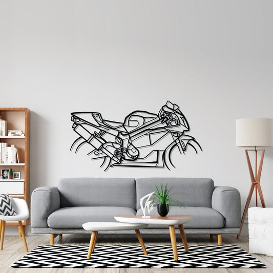 RC51 2000 Metal Wall Art Bike Silhouettes | Wall Decor | Gift For Men - Pixelgears