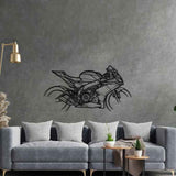 RSV4 2014 Metal Wall Art Bike Silhouettes | Wall Decor | Gift For Men - Pixelgears