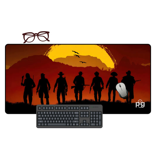 Red Dead Redemption Sunset - XXL and XXXXL Mouse Pad - PixelGears