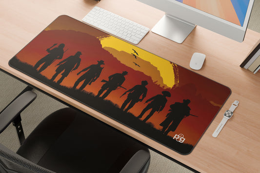Red Dead Redemption Sunset - XXL and XXXXL Mouse Pad - PixelGears