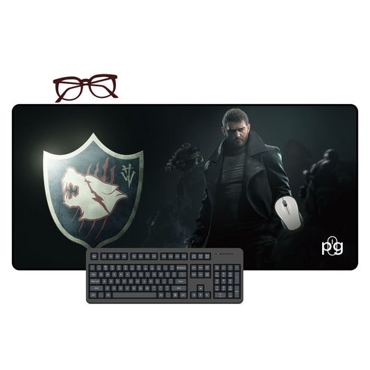 Resident Evil Village Chris Redfield - XXL and XXXXL Mouse Pad - PixelGears