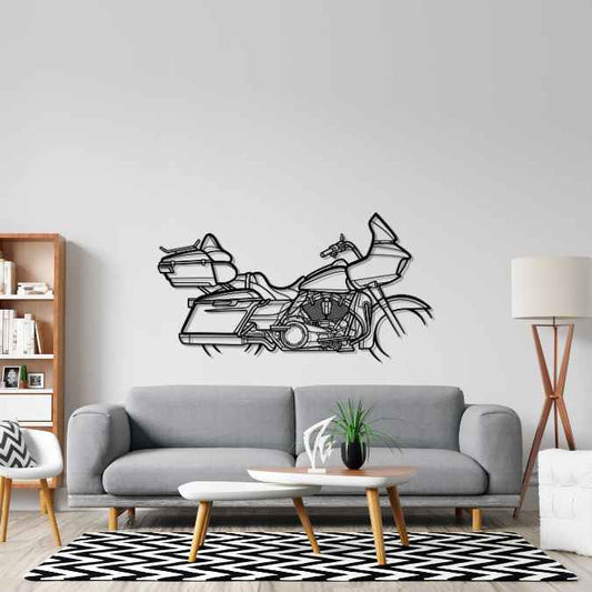 Road Glide Limited 2020 Metal Wall Art Bike Silhouettes | Wall Decor | Gift For Men - Pixelgears