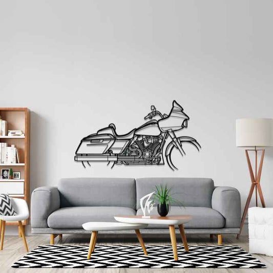 Road Glide ST 2022 Design 2 Metal Wall Art Bike Silhouettes | Wall Decor | Gift For Men - Pixelgears