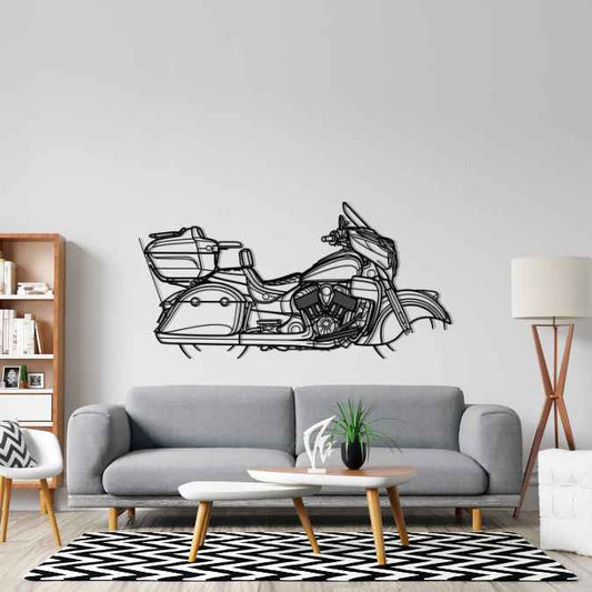 Roadmaster 2021 Metal Wall Art Bike Silhouettes | Wall Decor | Gift For Men - Pixelgears