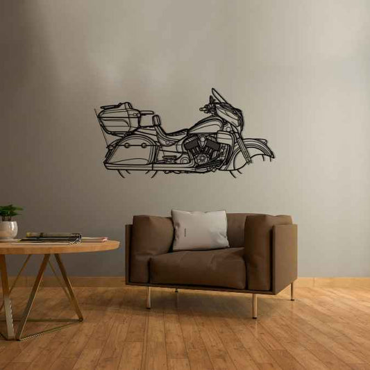 Roadmaster 2021 Metal Wall Art Bike Silhouettes | Wall Decor | Gift For Men - Pixelgears