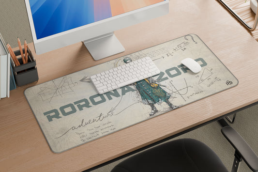 Rorona Zoro Tech Sketch Edition - XXL and XXXXL Mouse Pad - PixelGears