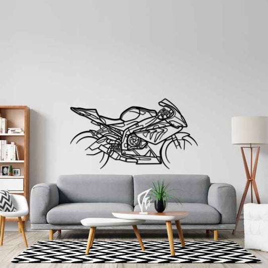 S1000RR 2013 Metal Wall Art Bike Silhouettes | Wall Decor | Gift For Men - Pixelgears