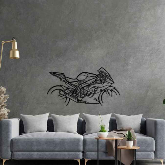 S1000RR 2017 Metal Wall Art Bike Silhouettes | Wall Decor | Gift For Men - Pixelgears