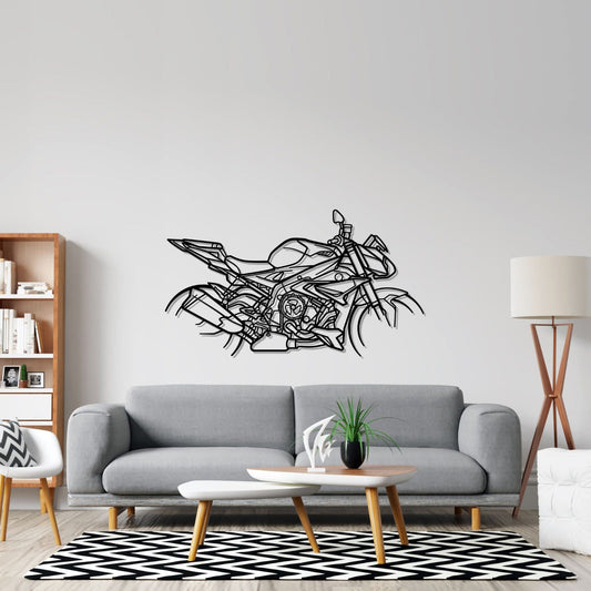 S1000R Metal Wall Art Bike Silhouettes | Wall Decor | Gift For Men - Pixelgears