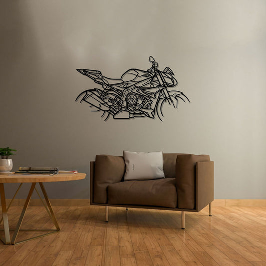 S1000R Metal Wall Art Bike Silhouettes | Wall Decor | Gift For Men - Pixelgears
