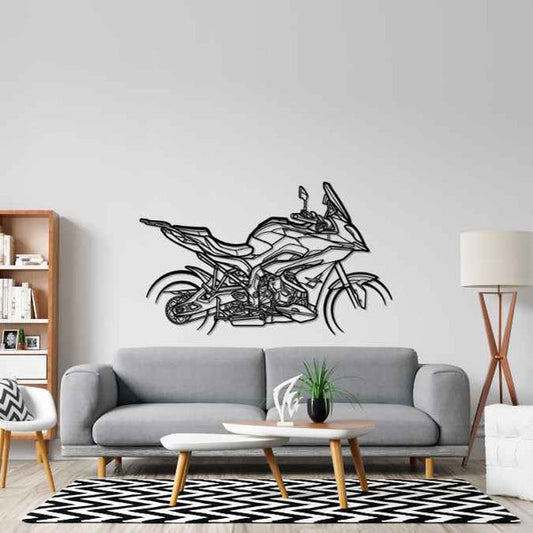 S1000 XR 2019 Silhouette Metal Bike Silhouettes | Wall Decor | Gift For Men - Pixelgears