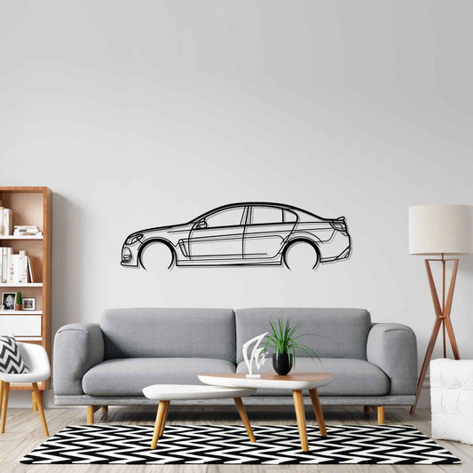 Chevrolet SS 2017 Metal Wall Art Car Silhouette | Personalized Car Gift For Men - PixelGears