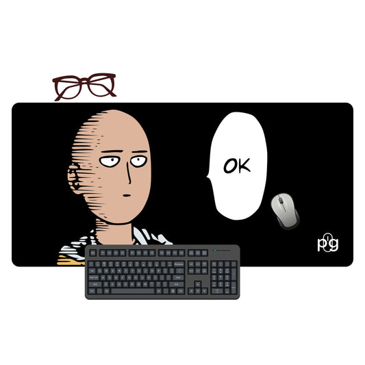 Saitama Ok One - XXL and XXXXL Mouse Pad - PixelGears