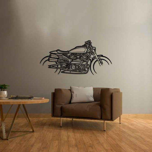 Sportster S 2023 Metal Wall Art Bike Silhouettes | Wall Decor | Gift For Men - Pixelgears