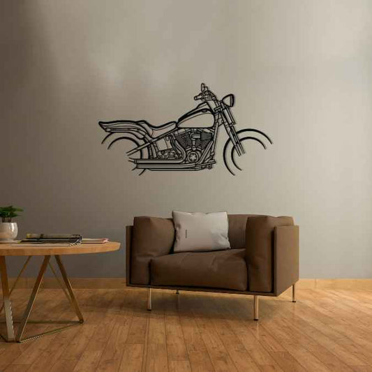 Springer 2008 Metal Wall Art Bike Silhouettes | Wall Decor | Gift For Men - Pixelgears