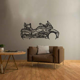 Spyder 2020 Metal Wall Art Bike Silhouettes | Wall Decor | Gift For Men - Pixelgears