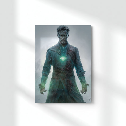 Strange: The Ultimate Protector Metal Poster | Aesthetic Pop Art Wall Decor & Painting