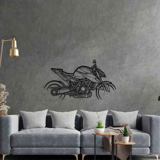 Super Duke Metal Wall Art Bike Silhouettes | Wall Decor | Gift For Men - Pixelgears