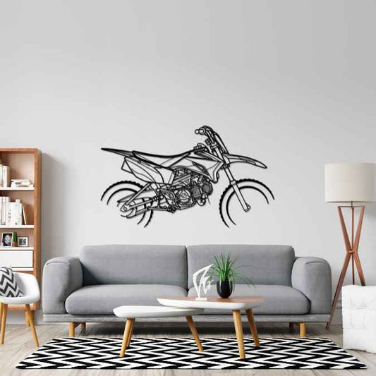 TTR110 2023 Metal Wall Art Bike Silhouettes | Wall Decor | Gift For Men - Pixelgears