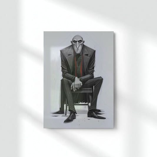 The Art Of Dominance Metal Poster | Aesthetic Pop Art Wall Decor & Painting