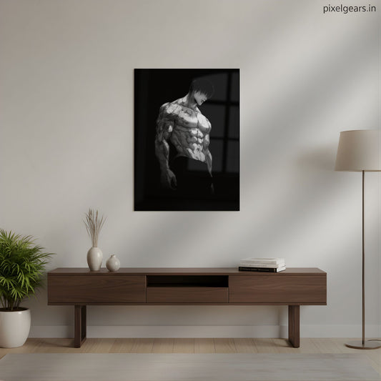 Toji: Zenin Clan's Ghost Metal Poster | Aesthetic Pop Art Wall Decor & Painting