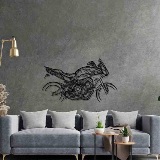 Tracer 900 2018 Silhouette Bike Silhouettes | Wall Decor | Gift For Men - Pixelgears