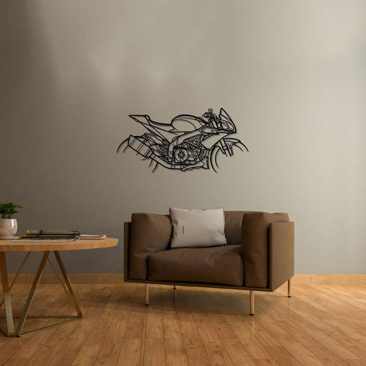 Tuono 2018 Metal Wall Art Bike Silhouettes | Wall Decor | Gift For Men - Pixelgears