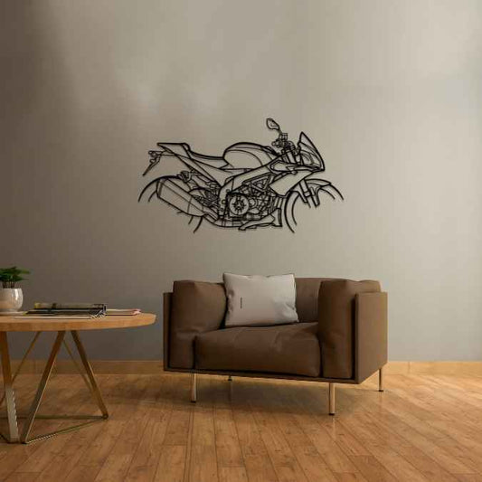 Tuono V4 2020 Metal Wall Art Bike Silhouettes | Wall Decor | Gift For Men - Pixelgears