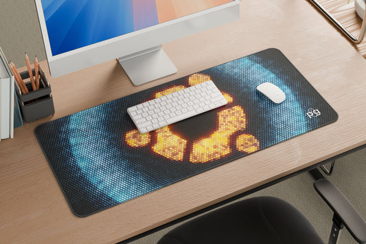 Ubuntu Abstract Logo - XXL and XXXXL Mouse Pad - PixelGears