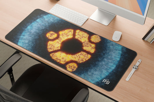 Ubuntu Abstract Logo - XXL and XXXXL Mouse Pad - PixelGears