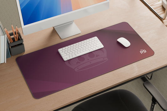 Ubuntu Logo Magenta - XXL and XXXXL Mouse Pad - PixelGears