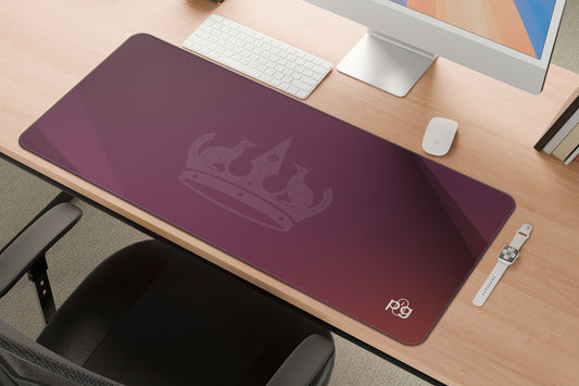 Ubuntu Logo Magenta - XXL and XXXXL Mouse Pad - PixelGears