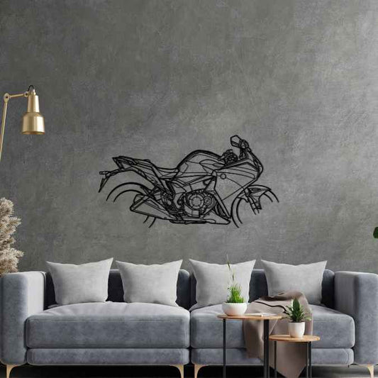 VFR 1200F 2012 Metal Wall Art Bike Silhouettes | Wall Decor | Gift For Men - Pixelgears