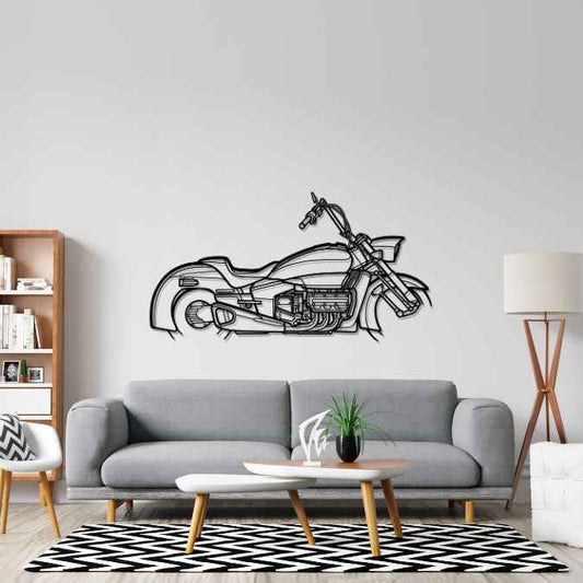 Valkyrie Rune 2004 Metal Wall Art Bike Silhouettes | Wall Decor | Gift For Men - Pixelgears