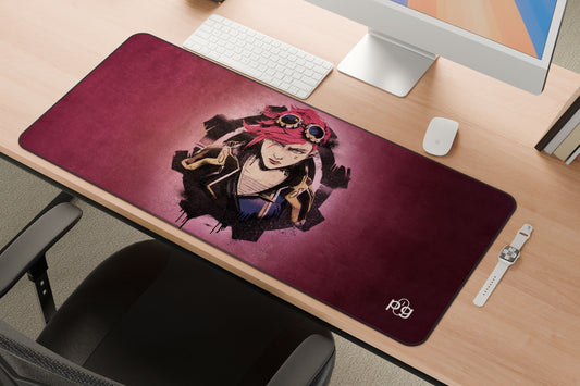 Vi Lol Graffiti Red - XXL and XXXXL Mouse Pad - PixelGears